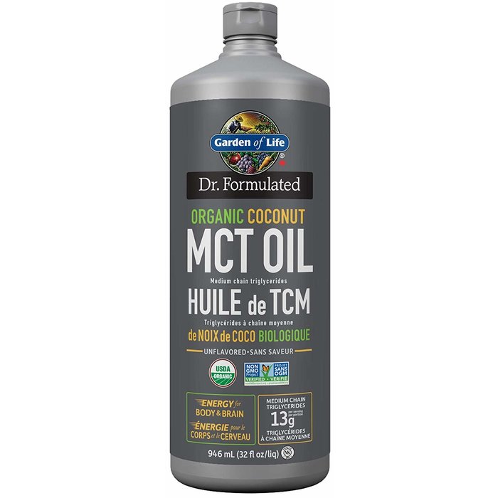 Huile de TCM 100% noix de coco bio (MCT oil) -