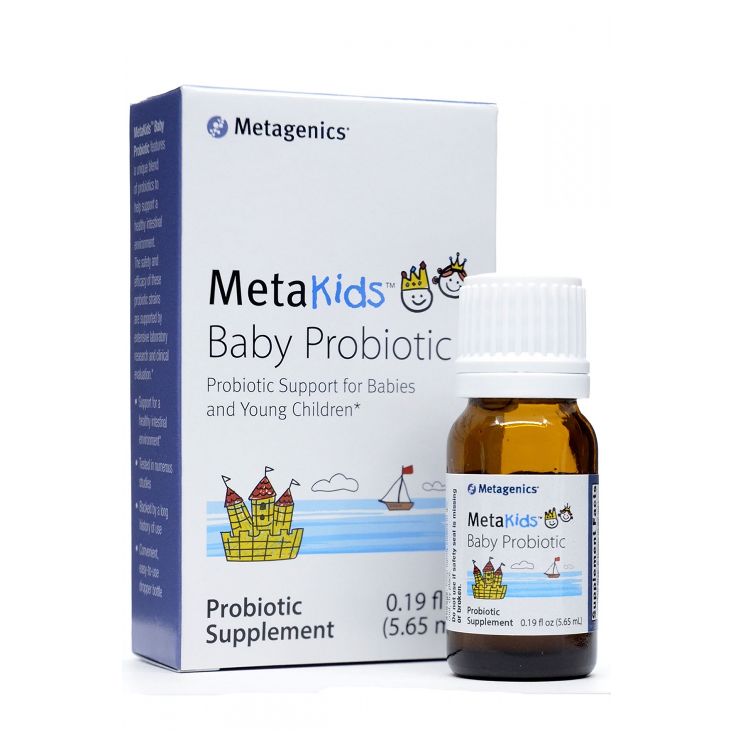 Metakids probiotique pour bébé 5.65 ml - Metagenics - Achat en