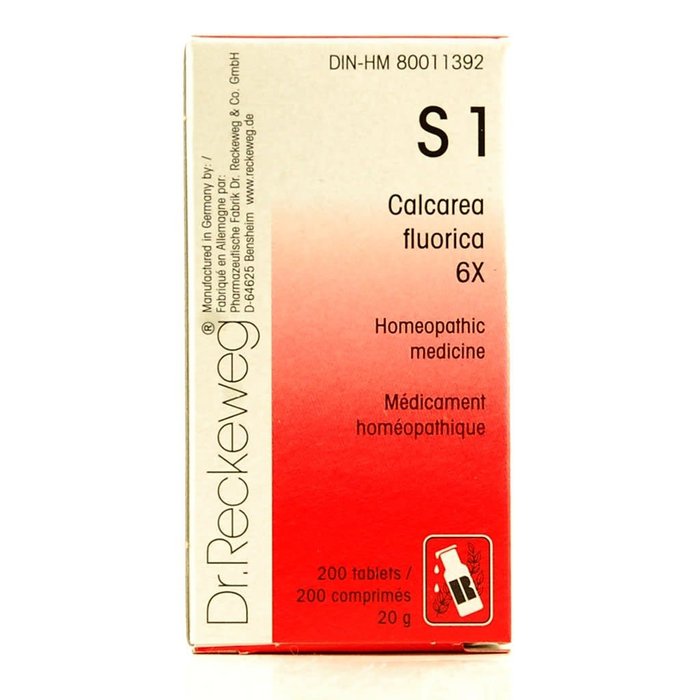 S1 Calcarea fluorica 6X 200 comprimés