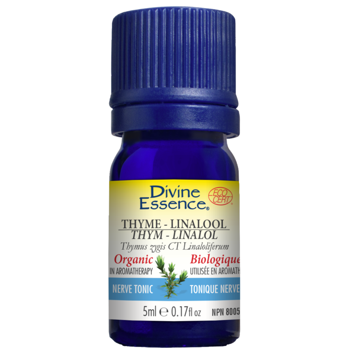 Huile essentielle Thym Linalol bio (Thymus zygis ct linaloliferum) 5 ml