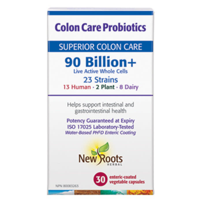 Soin du colon Probiotique 90 milliards 30 capsules