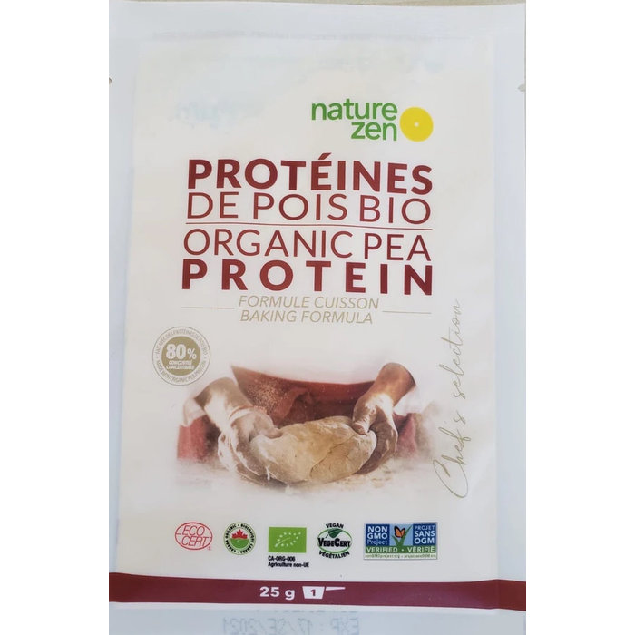 Protéine de pois bio smoothie & cuisson 25g