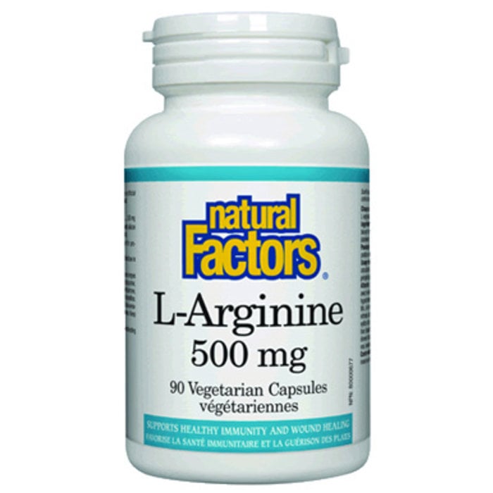 L-Arginine 500mg 90 capsules