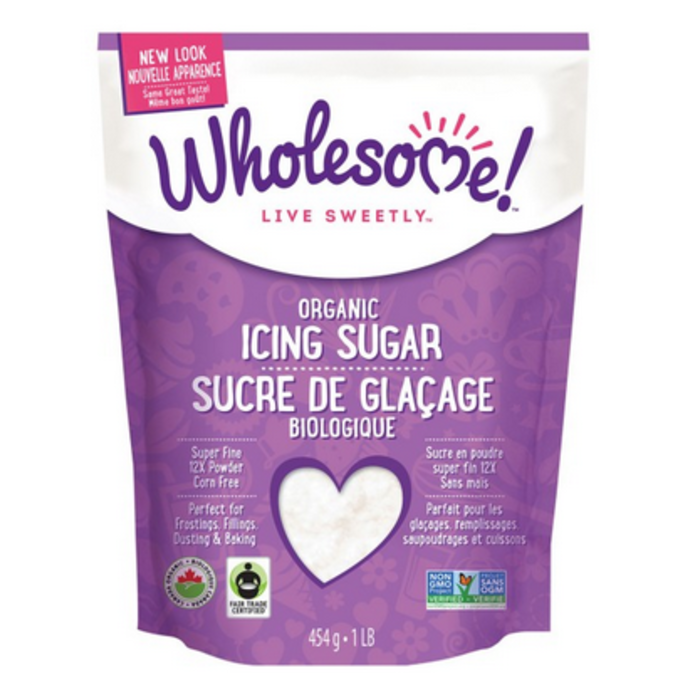 Sucre a glacer bio 454g