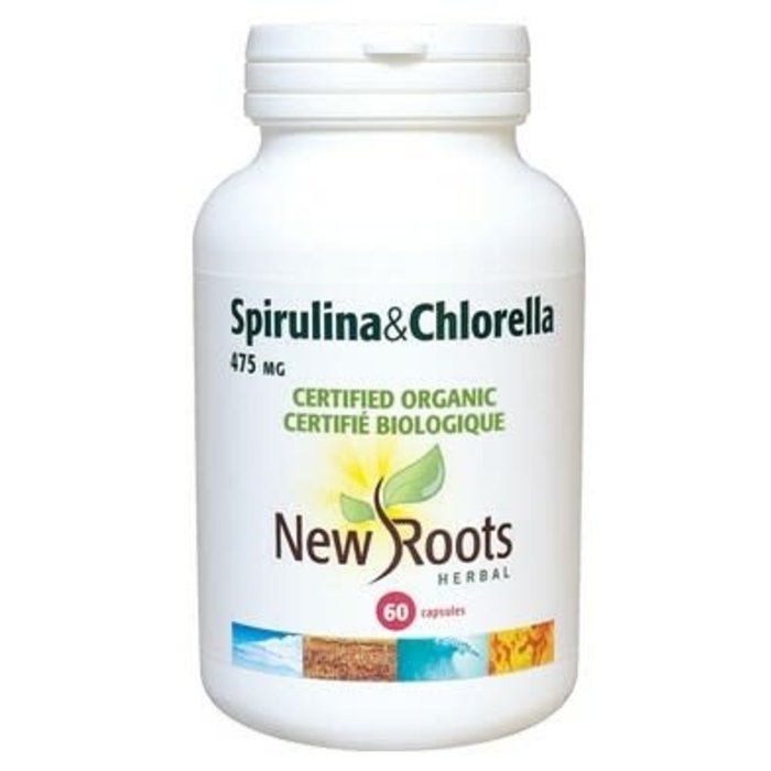 Spiruline & Chlorelle 475mg 60 capsules