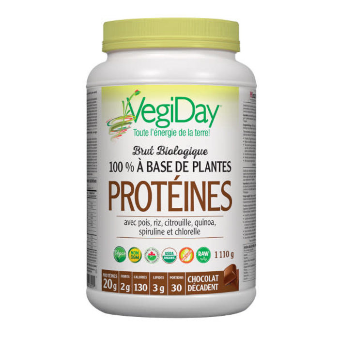 Protéine végétale bio crue -