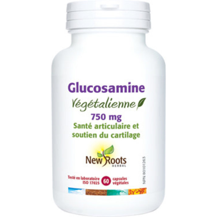 Glucosamine végétalienne 750 mg 60 capsules