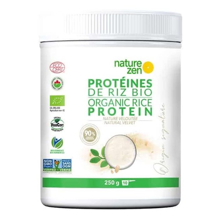 Protéines de riz nature bio