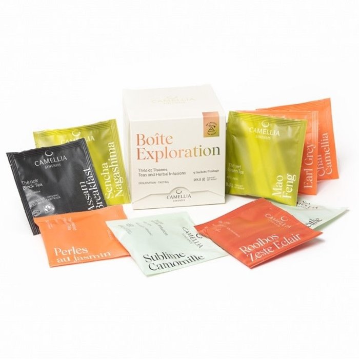 Boite Exploration, 9 sachets