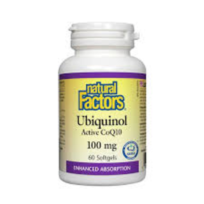 Ubiquinol (CoQ10 actif) 100mg