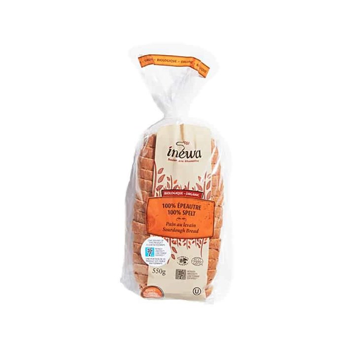 Pain au levain 100% Epeautre bio 550g