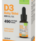 Vitamine D3 bio pour bébé 400 UI