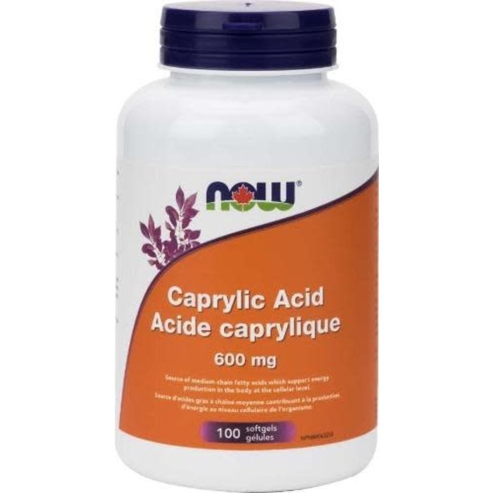 Acide caprylique 600mg 100 gélules
