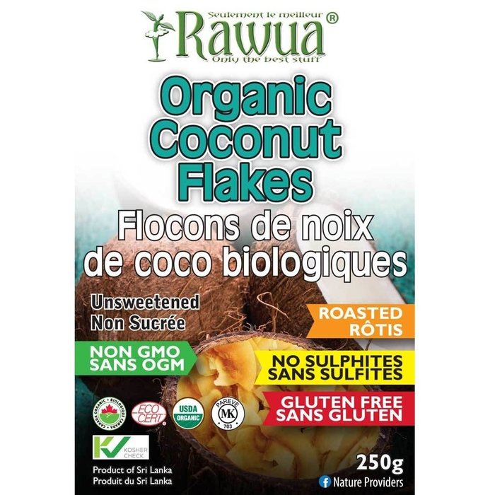Flocons de coco biologique rotis 250g