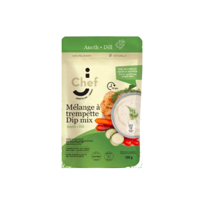 Mélange à trempette végétalien 100g - saveur aneth