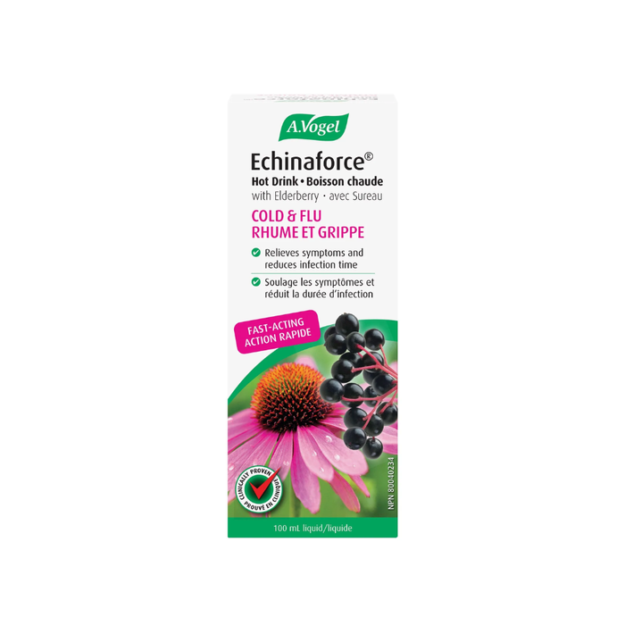 Echinaforce boisson chaude avec sureau 100 ml