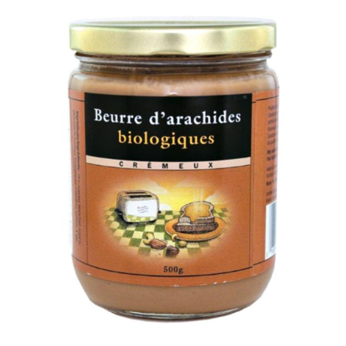 Beurre d'arachides blanchies 500g -