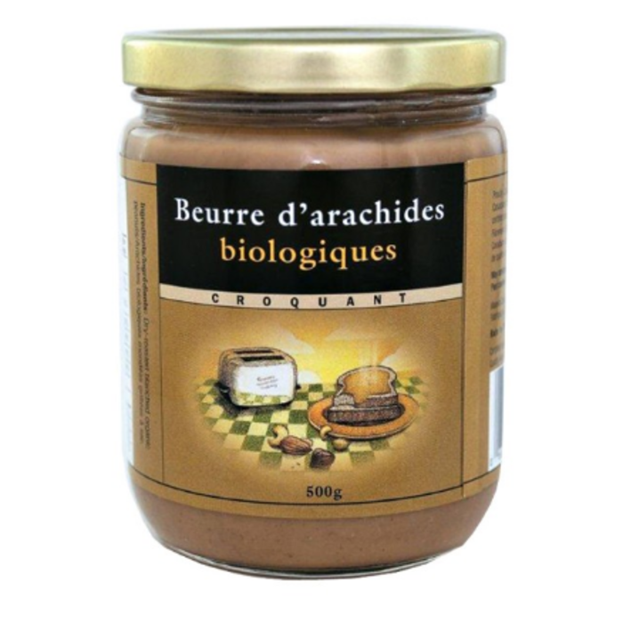 Beurre d'arachides blanchies 500g -