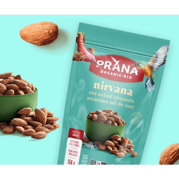 Collation amandes sel de mer Nirvana bio