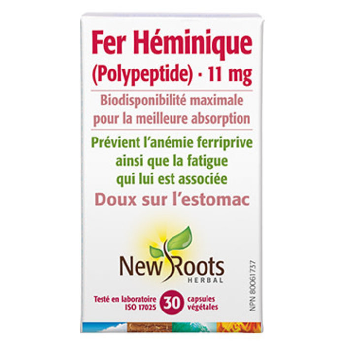 Fer héminique polypeptides, 11mg