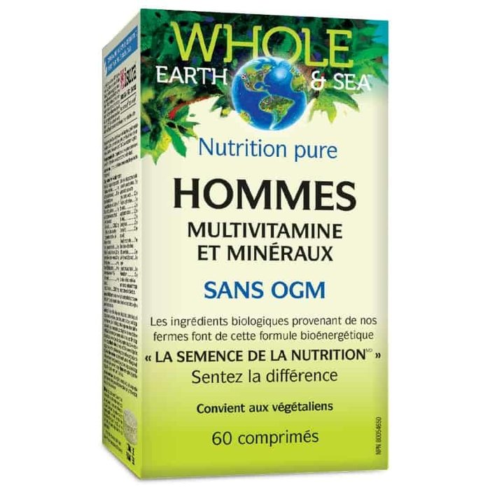 Multivitamines et minéraux pour hommes