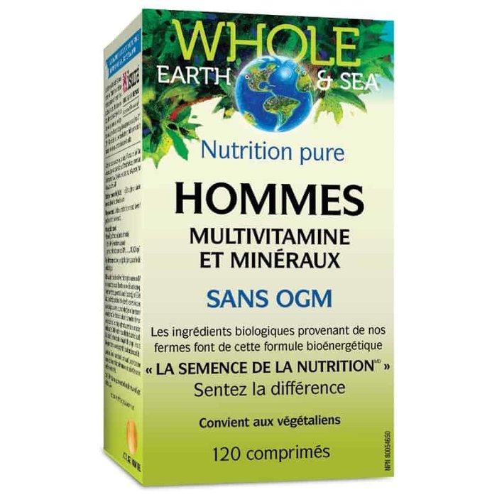 Multivitamines et minéraux pour hommes