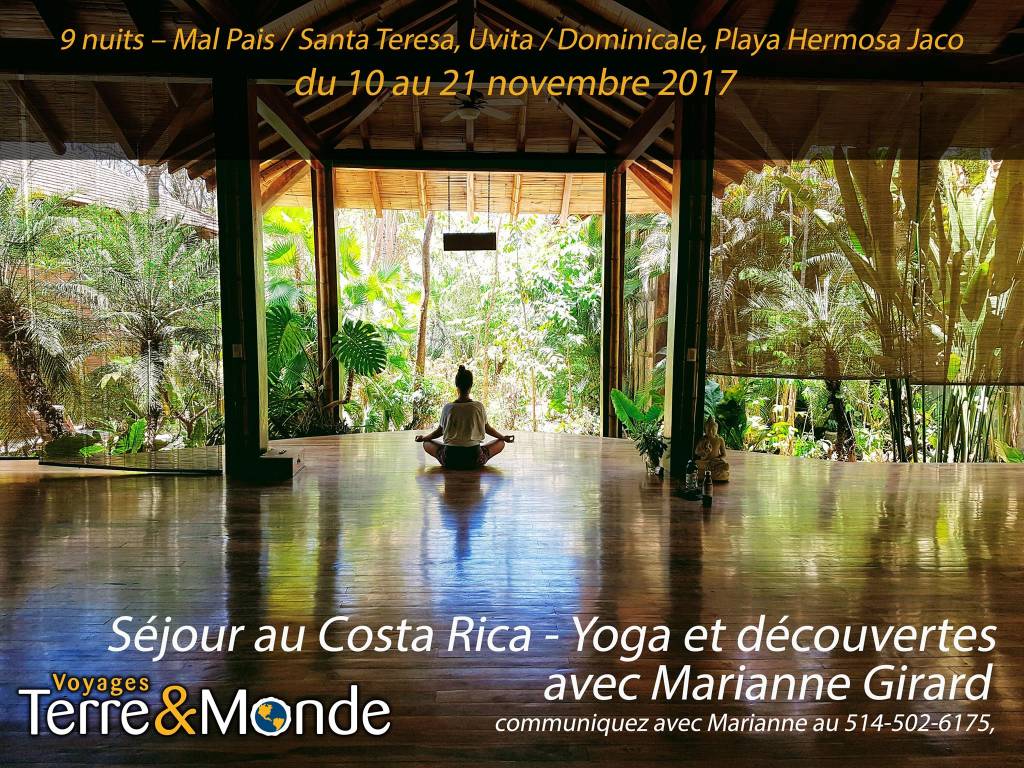 Séjour au Costa Rica - Yoga & découvertes 