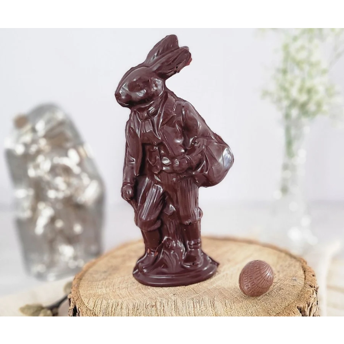 Le lapin bavarois (chocolat noir 70% végane) 100g