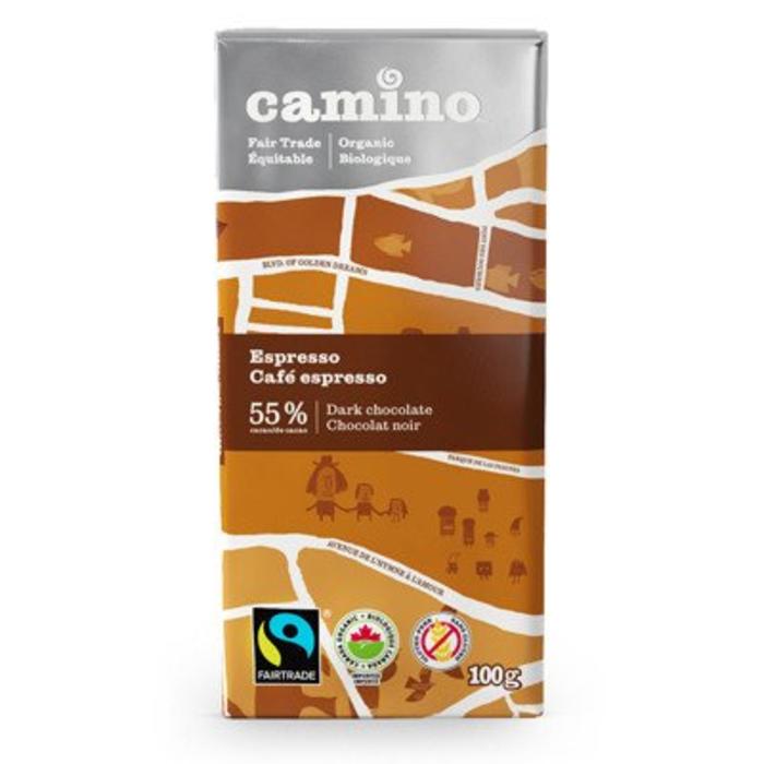 Barre de chocolat bio 100g