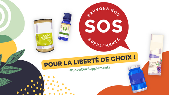 Sauvons nos suppléments! Notre santé = notre priorité!