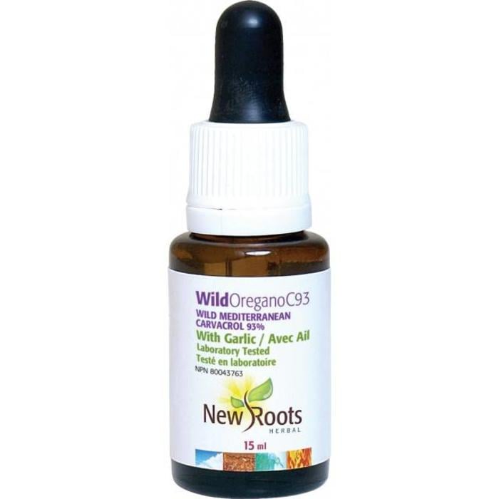 Huile Wild Oregano C93 avec ail -