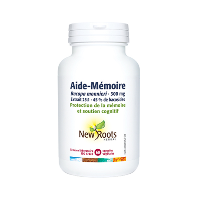 Aide-mémoire - Bacopa monnieri 300mg - 60 caps