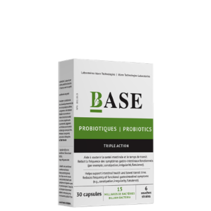 BASE Probiotique Triple Action 30 capsules