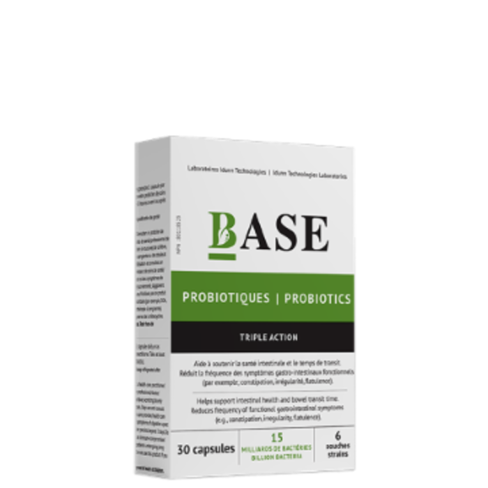 BASE Probiotique Triple Action 30