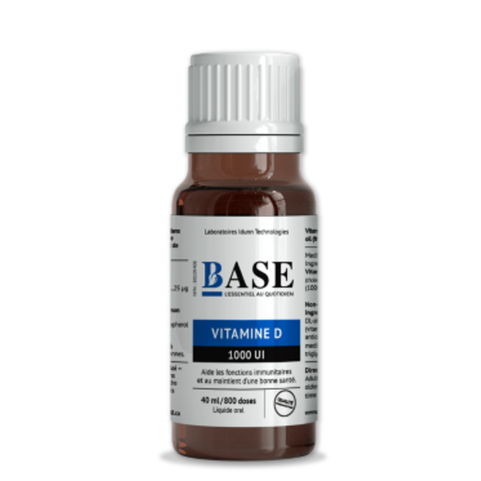 BASE Vitamine D3 1000ui 40 ml