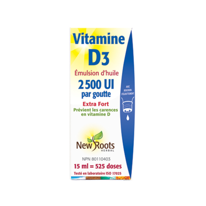 Vitamine D3 2500UI