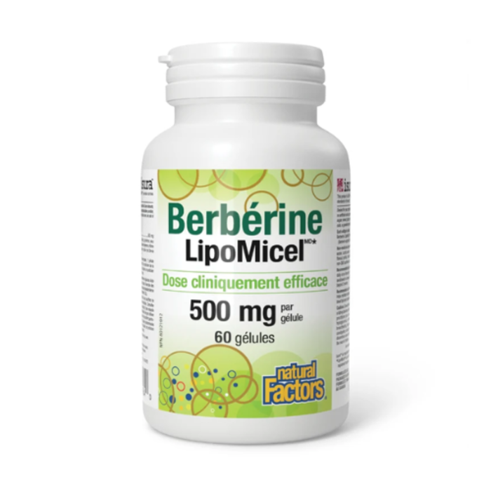 Berberine Lipomicel 500 mg 60 gelules