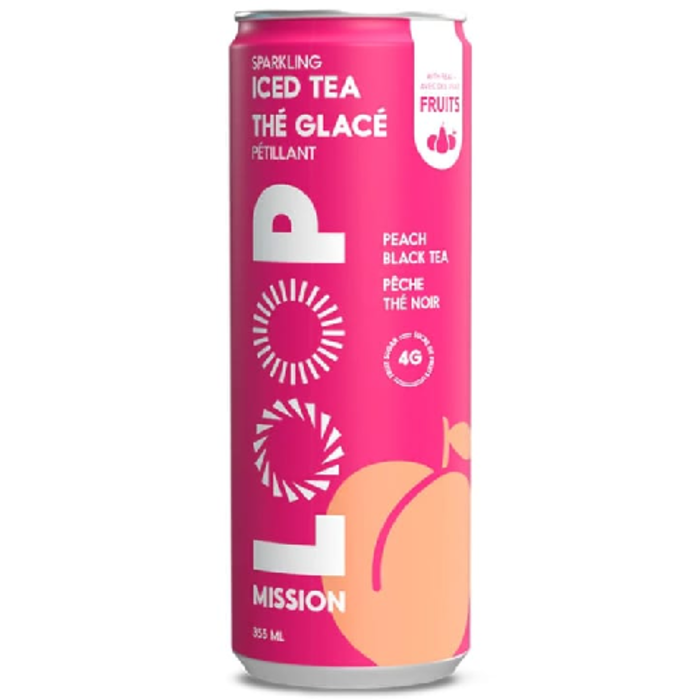 Thé glacé pétillant 350ml -