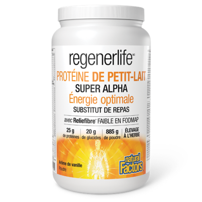 Protéine de Petit-lait Regenerlife 885g - Vanille