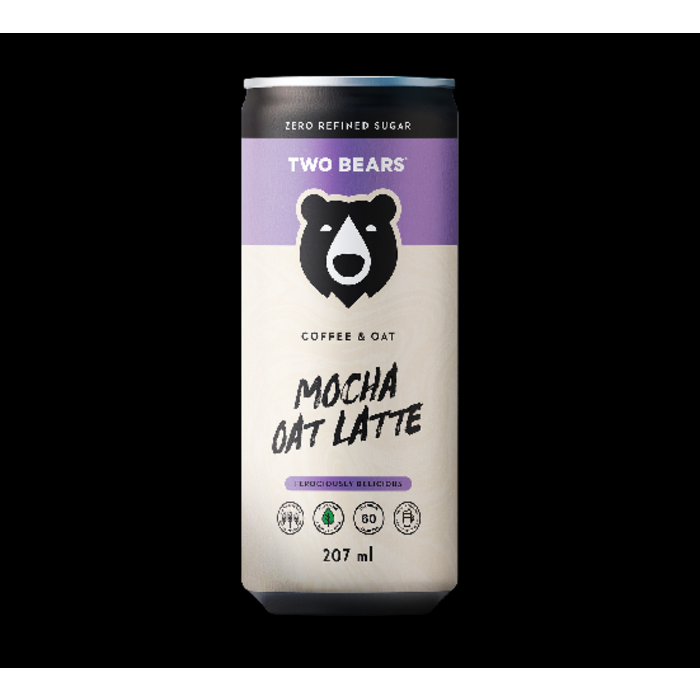 Latté avec  boisson d'avoine