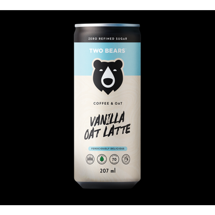Latté avec  boisson d'avoine