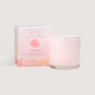 Bougies avec cristaux -