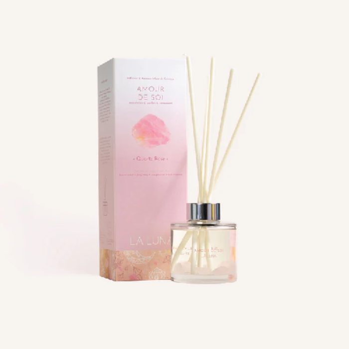 Diffuseur à roseaux infusé de cristaux 200ml -