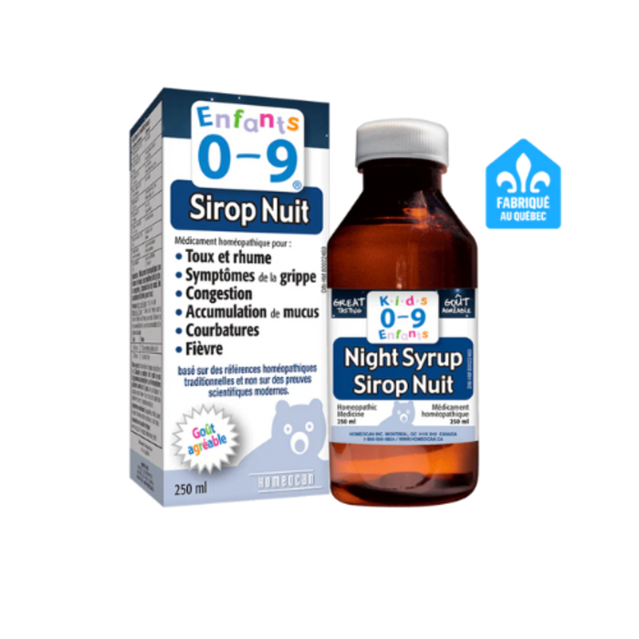 Sirop enfant nuit 0-9 100ml