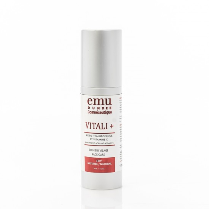 Crème Vitali+ acide hyaluronique et vitamine C 30ml