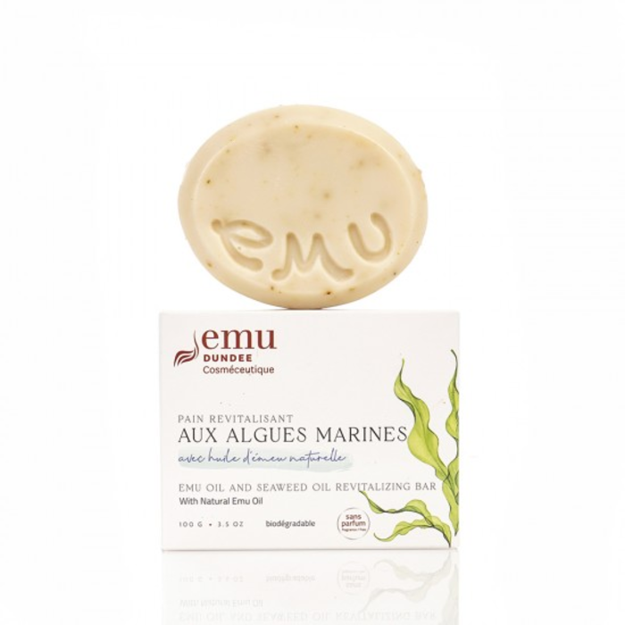 Savon huile d'émeu et algues 100g