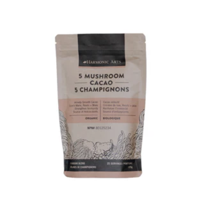 Latte 5 champignons et cacao 125g