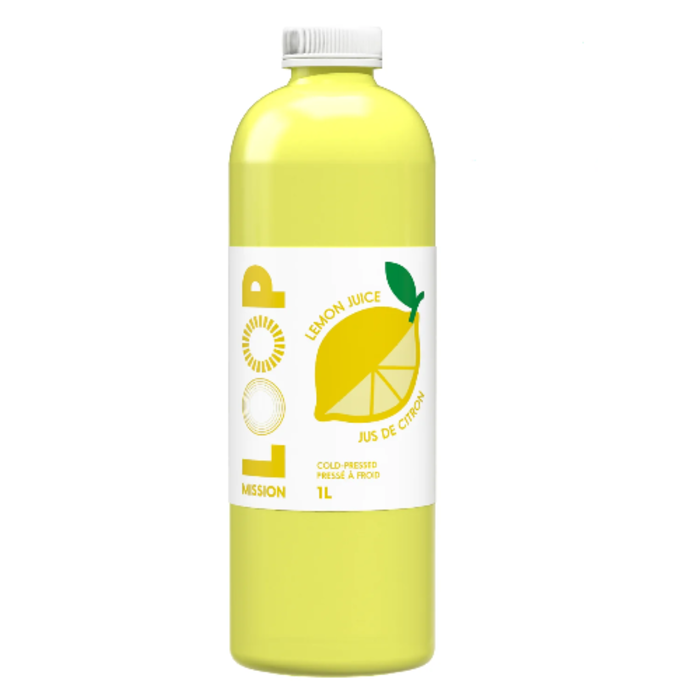 Jus de citron fraîchement pressé 1L