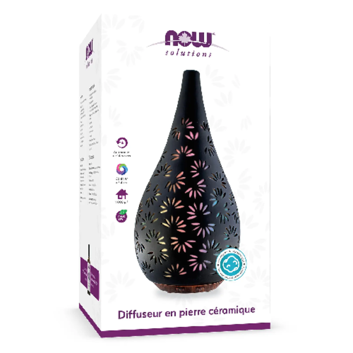 Diffuseur en pierre céramique noir