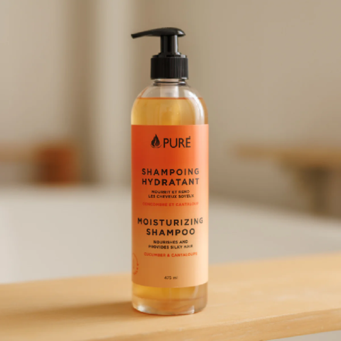 Shampoing hydratant 475ml - concombre et cantaloup